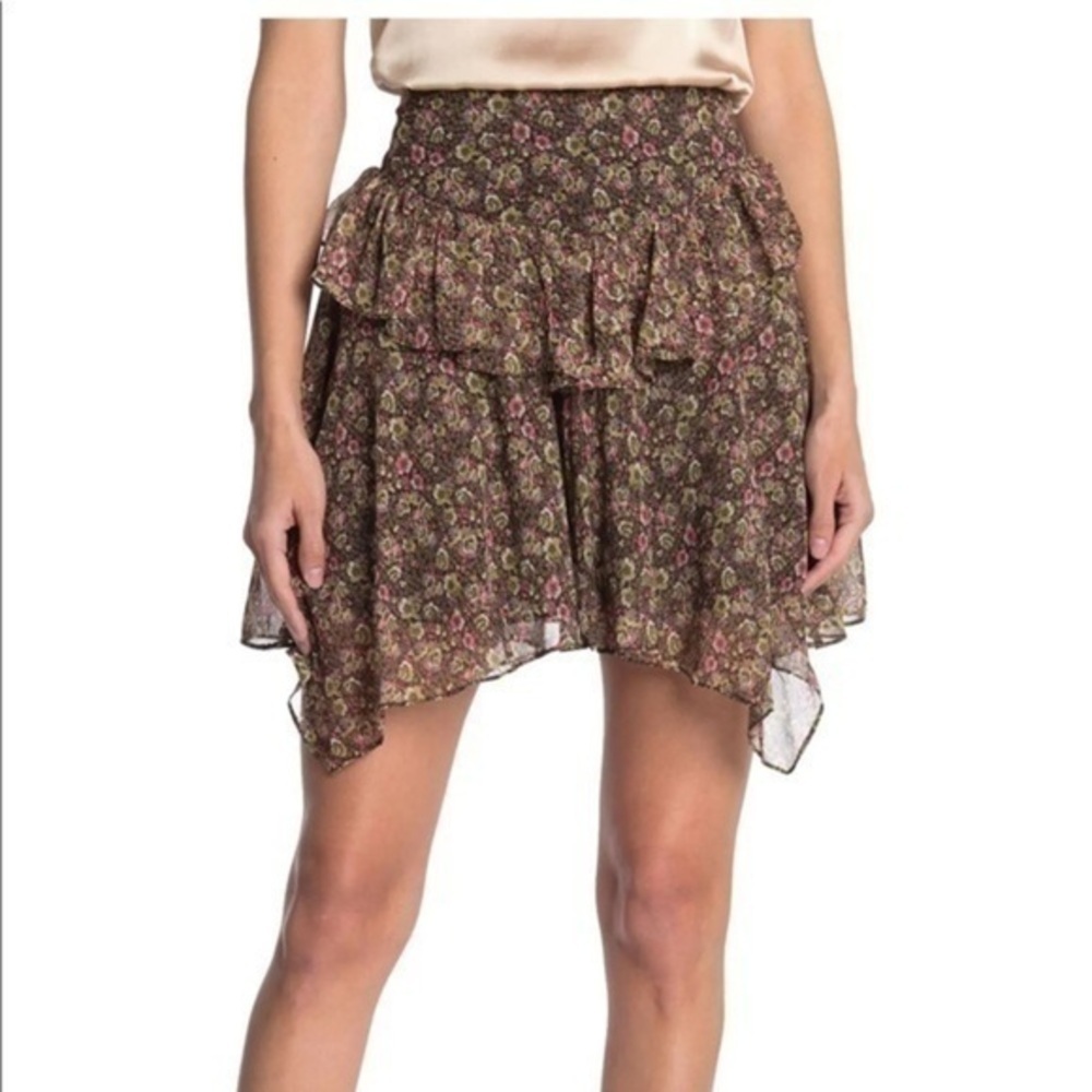 Floral Ruffle Skirt - Picture 2 of 4